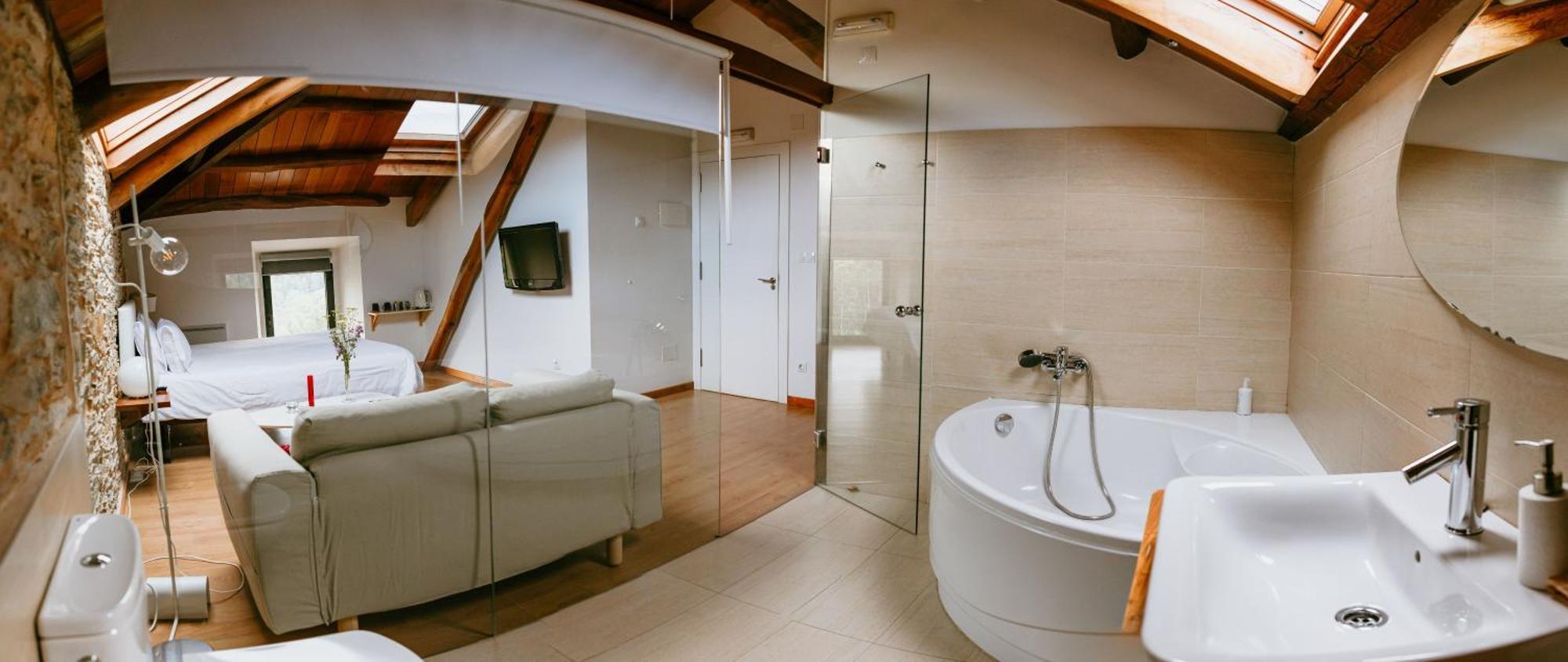 Hotel El Castano Dormilon Санта-Марта-де-Ортигейра Экстерьер фото